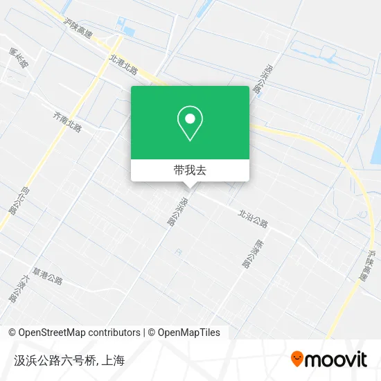 汲浜公路六号桥地图