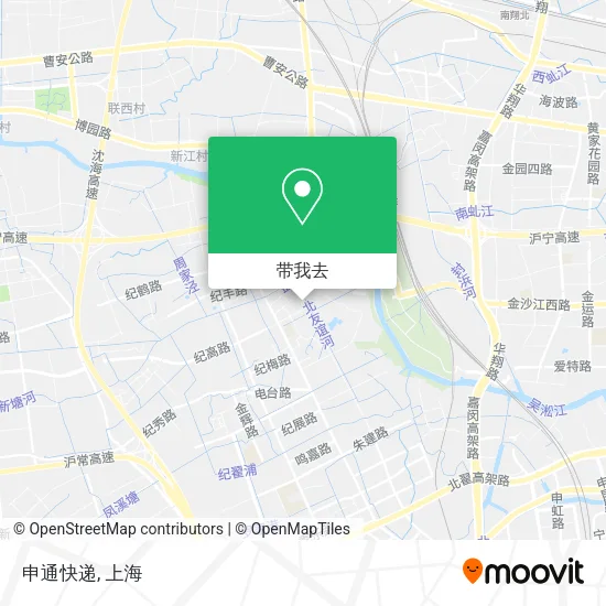 申通快递地图