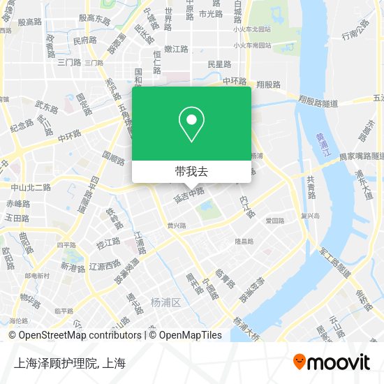 上海泽顾护理院地图