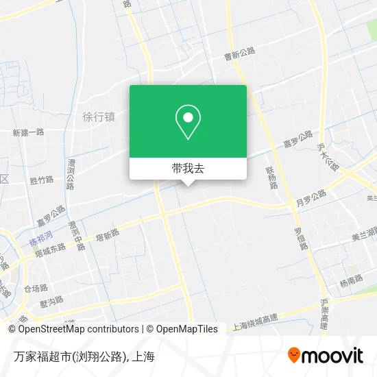 万家福超市(浏翔公路)地图
