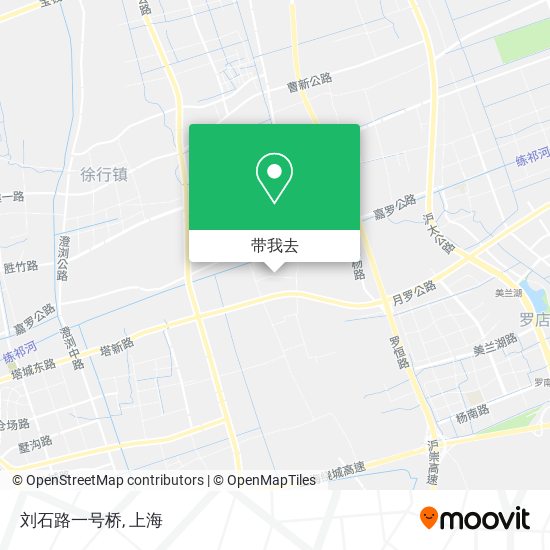 刘石路一号桥地图