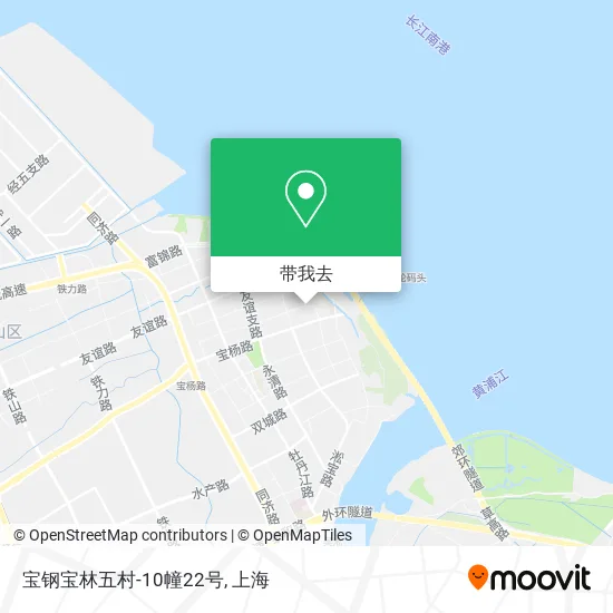 宝钢宝林五村-10幢22号地图