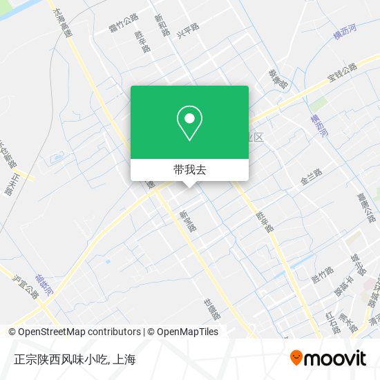 正宗陕西风味小吃地图