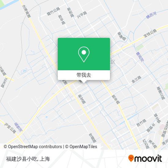 福建沙县小吃地图