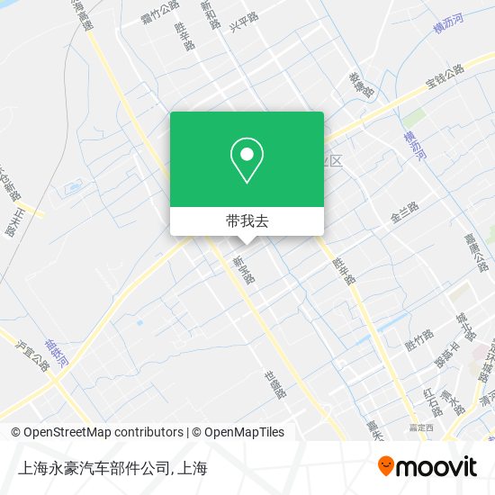 上海永豪汽车部件公司地图
