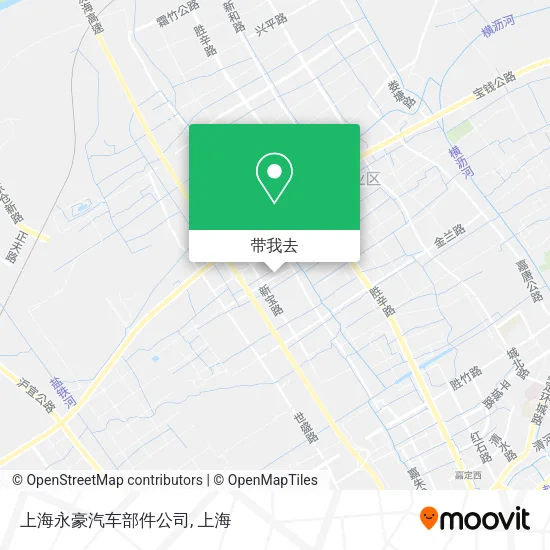 上海永豪汽车部件公司地图