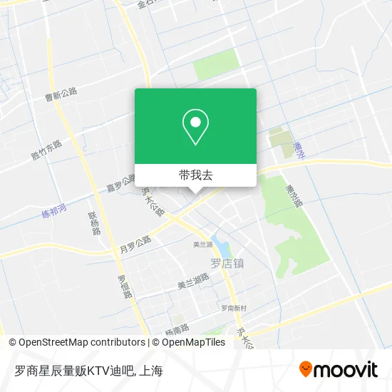 罗商星辰量贩KTV迪吧地图