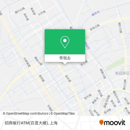 招商银行ATM(百度大楼)地图