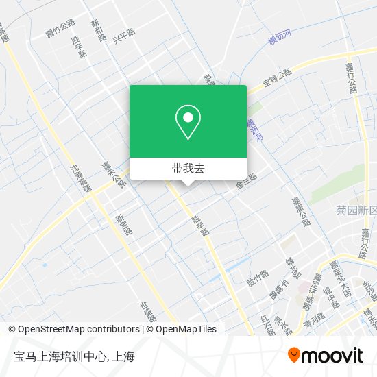 宝马上海培训中心地图