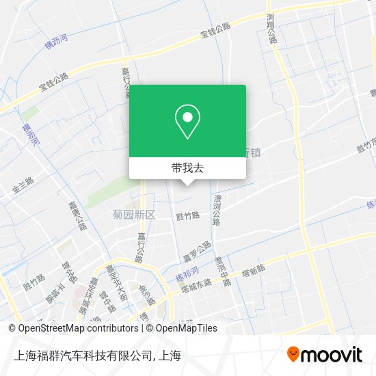 上海福群汽车科技有限公司地图