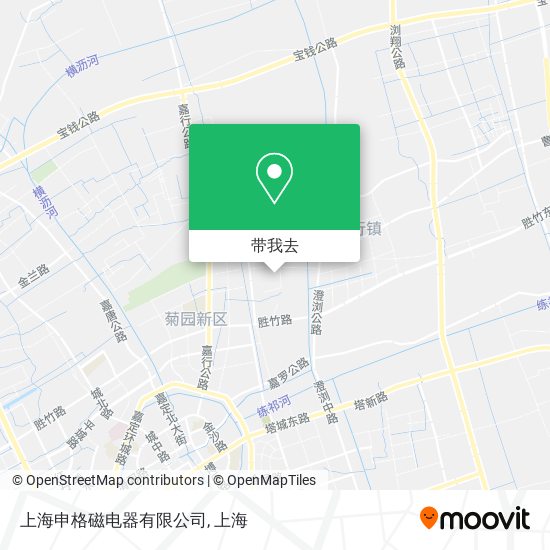 上海申格磁电器有限公司地图