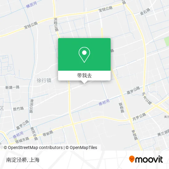 南淀泾桥地图
