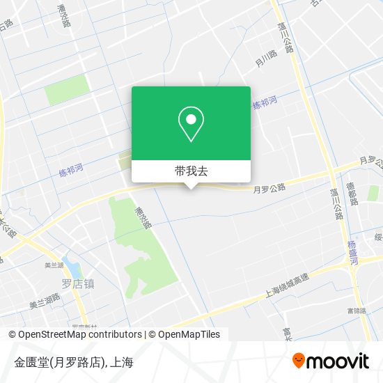 金匮堂(月罗路店)地图