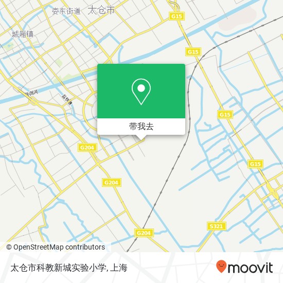 太仓市科教新城实验小学地图