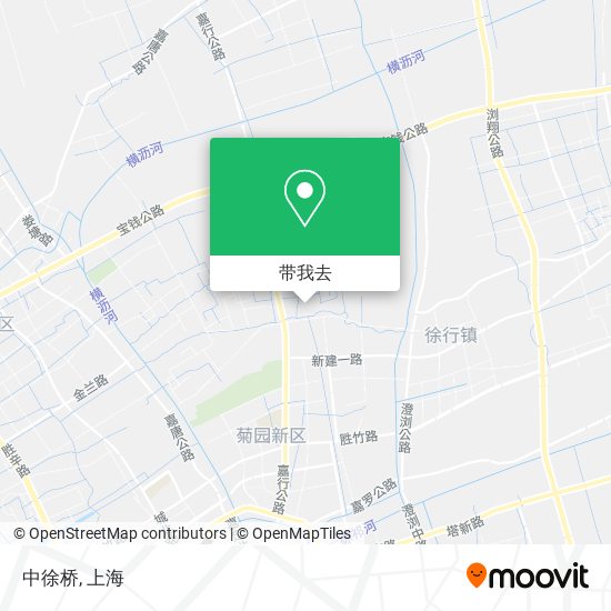 中徐桥地图