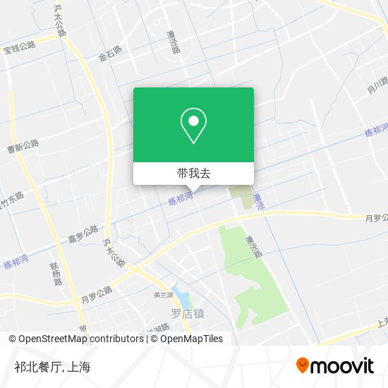 祁北餐厅地图