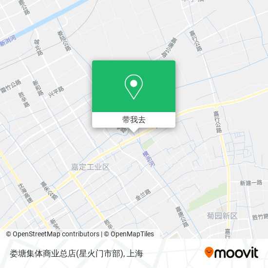 娄塘集体商业总店(星火门市部)地图