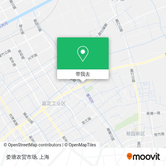 娄塘农贸市场地图