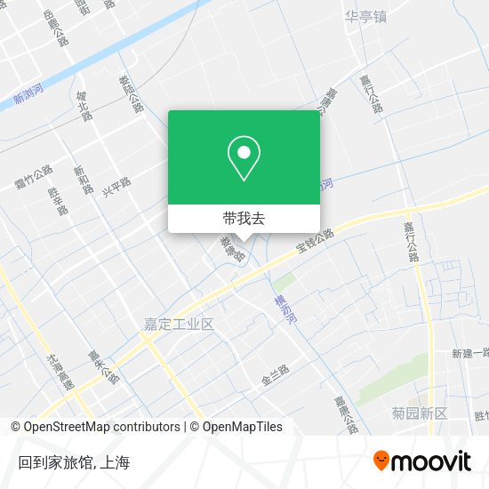 回到家旅馆地图