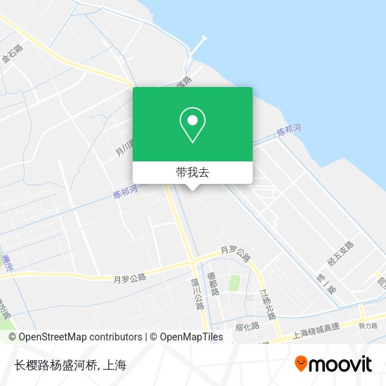 长樱路杨盛河桥地图