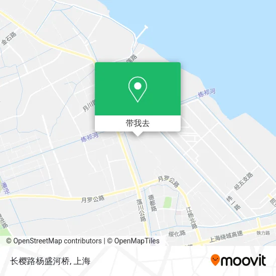长樱路杨盛河桥地图