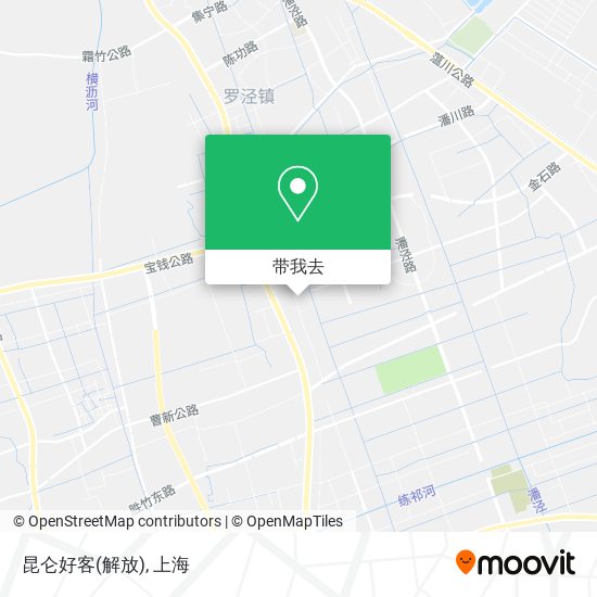 昆仑好客(解放)地图