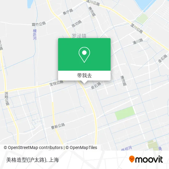 美格造型(沪太路)地图