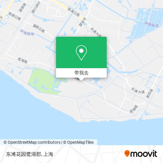 东滩花园鹭湖郡地图