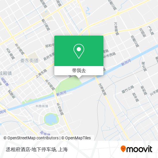丞相府酒店-地下停车场地图