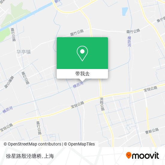 徐星路殷泾塘桥地图