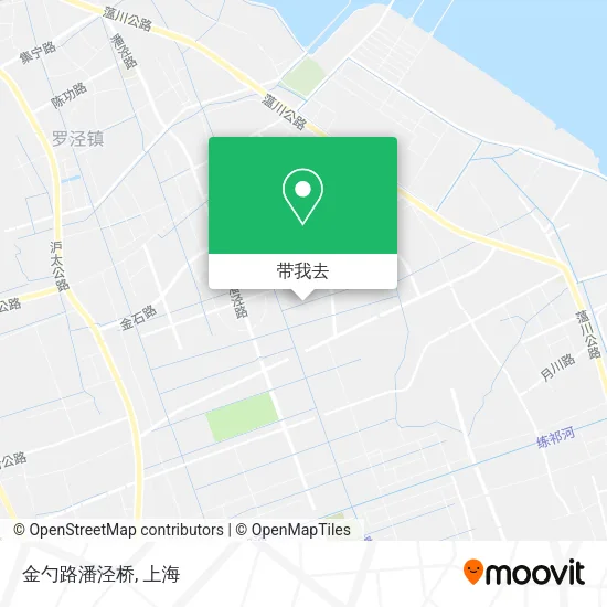 金勺路潘泾桥地图