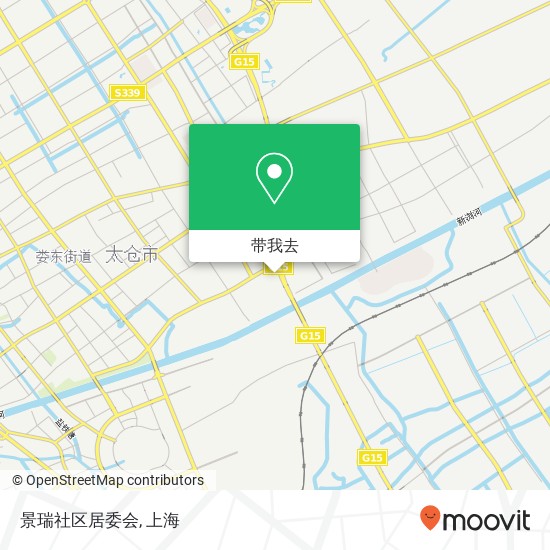 景瑞社区居委会地图