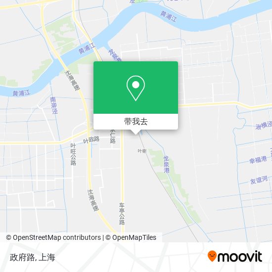 政府路地图