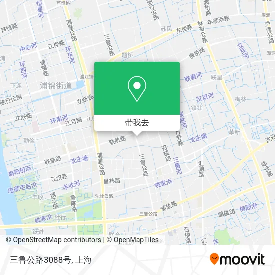 三鲁公路3088号地图
