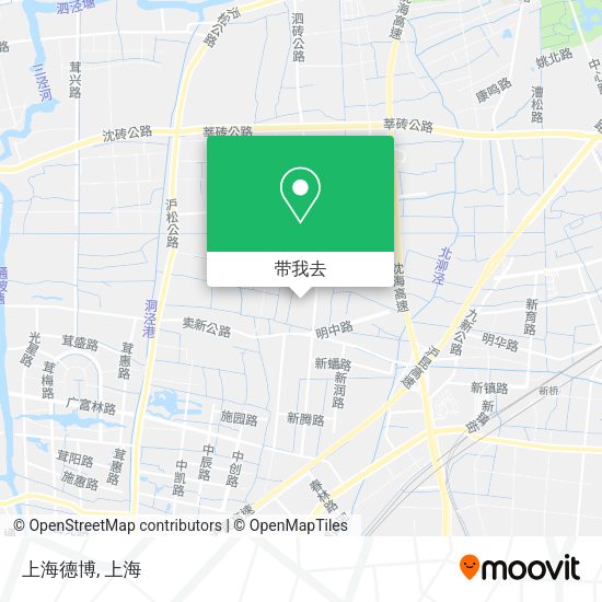上海德博地图