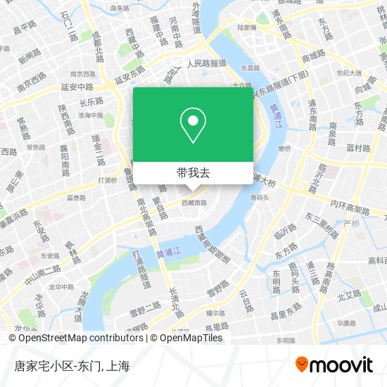 唐家宅小区-东门地图