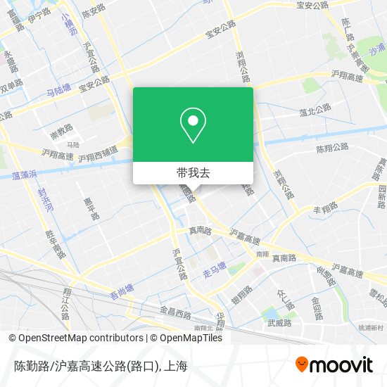 陈勤路/沪嘉高速公路(路口)地图
