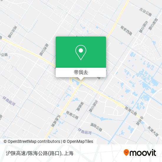 沪陕高速/陈海公路(路口)地图