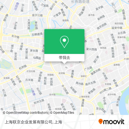 上海联京企业发展有限公司地图