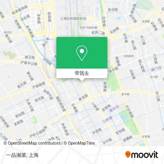 一品湘菜地图