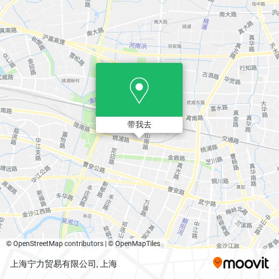 上海宁力贸易有限公司地图