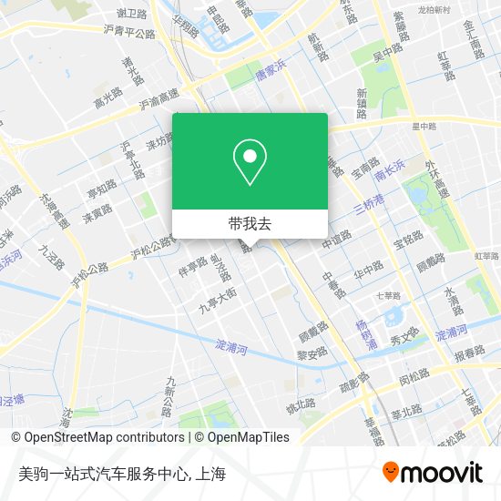 美驹一站式汽车服务中心地图