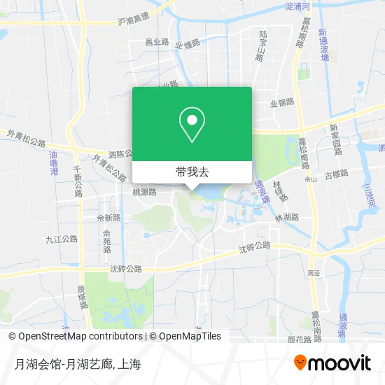 月湖会馆-月湖艺廊地图