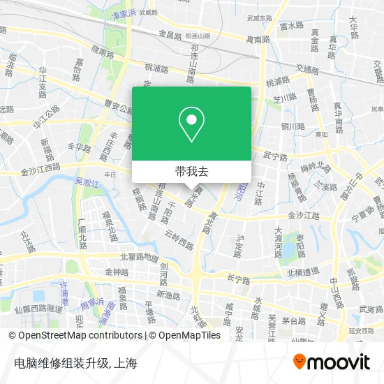 电脑维修组装升级地图