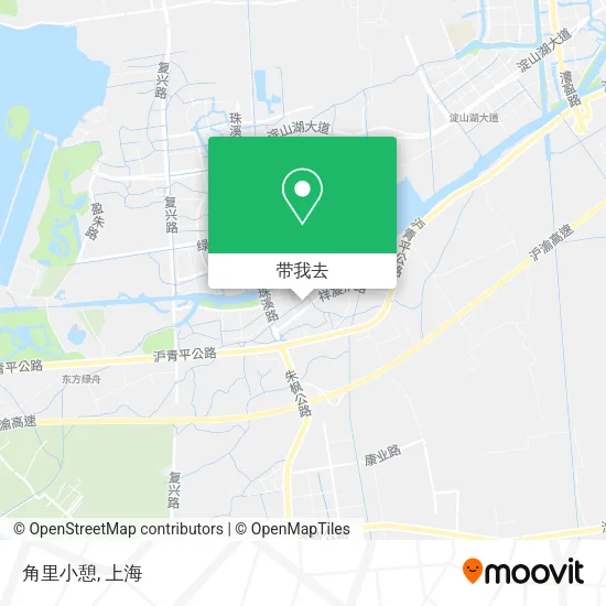 角里小憩地图