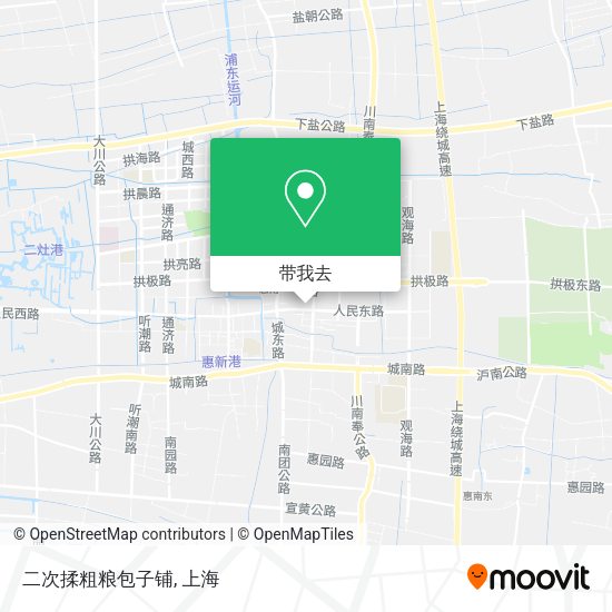 二次揉粗粮包子铺地图