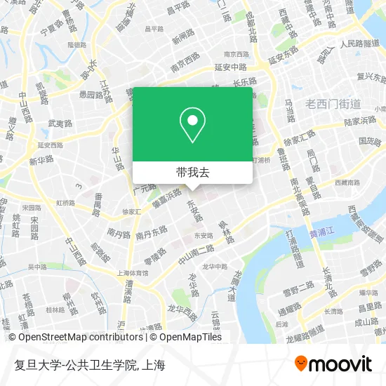 复旦大学-公共卫生学院地图