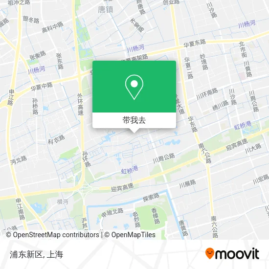 浦东新区地图