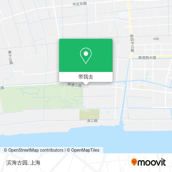 滨海古园地图