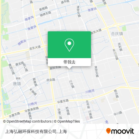 上海弘融环保科技有限公司地图